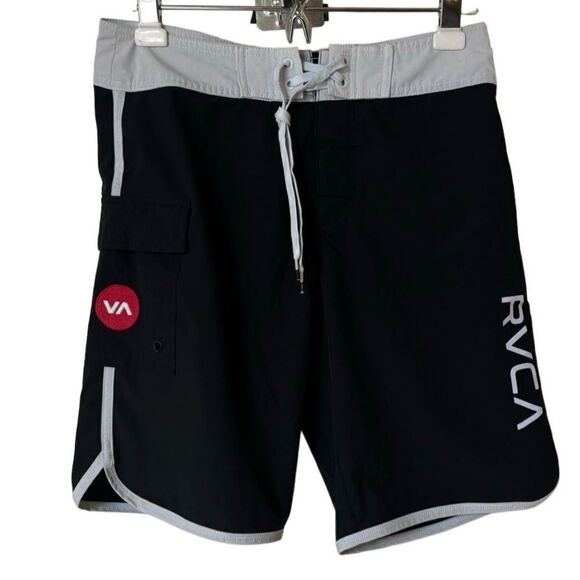 RVCA Men’s Black|Gray Performance Stretch Shorts Sz 29 - Picture 1 of 12